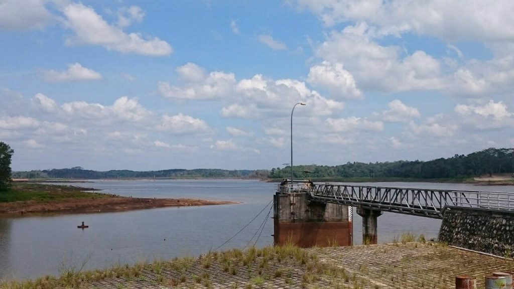 Waduk Manggar sumber utama air baku PDAM Balikpapan (foto : Inibalikpapan)