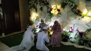 Simulasi resepsi pernikahan yang digelar gabungan wedding organizer di Balikpapan / ilustrasi