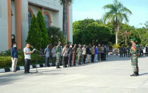 Apel Siaga yang digelar Pemkab PPU (foto humas Pemkab PPU)