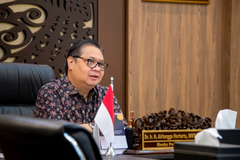 Menteri Koordinator Bidang Perekonomian Airlangga Hartarto / Kemenko Ekuin