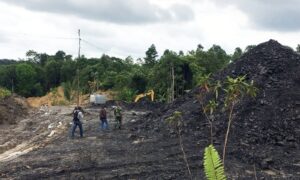 Tambang batubara ilegal di Balikpapan