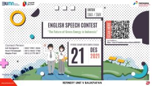 English Speech Contest Bagi Pelajar Balikpapan