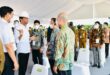 Presiden Joko Widodo melakukan groundbreaking Kawasan Industri Hijau Indonesia