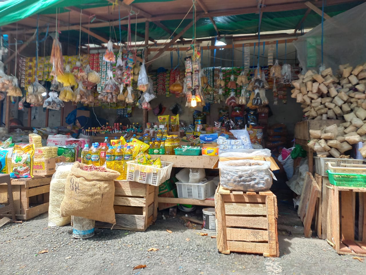 Pasar Pandansari Balikpapan / (foto : inibalikpapan/Syansul)