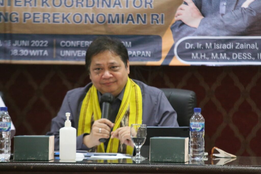 Menteri Koordinator Bidang Perekonomian Airlangga Hartarto / Kemenko Ekuin