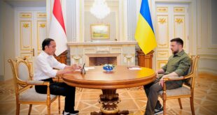 POTRET Pertemuan Presiden Jokowi dan Presiden Ukraina Zelenskyy di Istana Maryinsky