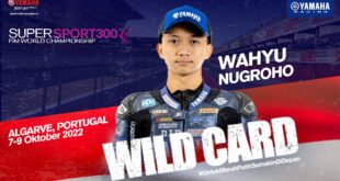 Tampil di Balap Motor Dunia World Supersport 300, Pembalap Binaan Yamaha Indonesia Wahyu Nugroho Siap Bertarung