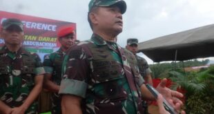 KSAD Jenderal Dudung Abdurachman Meninjau Langsung Latihan Batalyon 611 Kodam VI Mulawarman