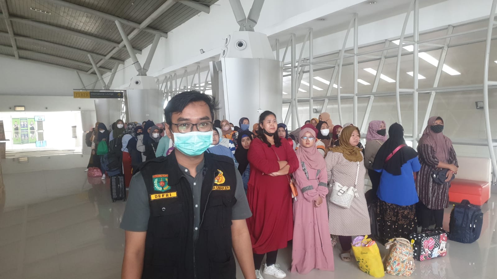 87 Calon Pekerja Migran Indonesia (PMI) yang akan ditempatkan secara nonprosedural ke Timur Tengah / Kemenaker