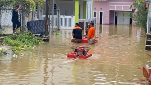 Banjir di Perumahan Griya Asri Balikpapan beberapa waktu lalu