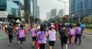 Aktivis Perempuan, Buruh Hingga PRT di Sejumlah Daerah Gelar Aksi Setop KDRT
