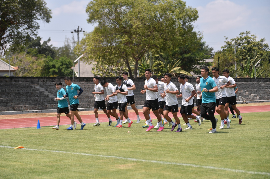 Latihan skuat Timnas U-23 Indonesia / PSSI