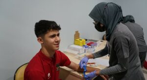 Pemain Timnas U-17 Indonesia menjalani pemeriksaan kesehatan / PSSI