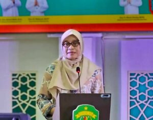 Sekretaris Daerah (Sekda) Provinsi Kaltim Sri Wahyuni