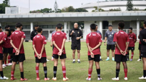 Pelatih Timnas U-17 Indonesia Nova Arianto / PSSI