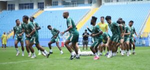 Skuat PSS Sleman menjalani latihan di Stadion Batakan Balikpapan / Liga Indonesia Baru