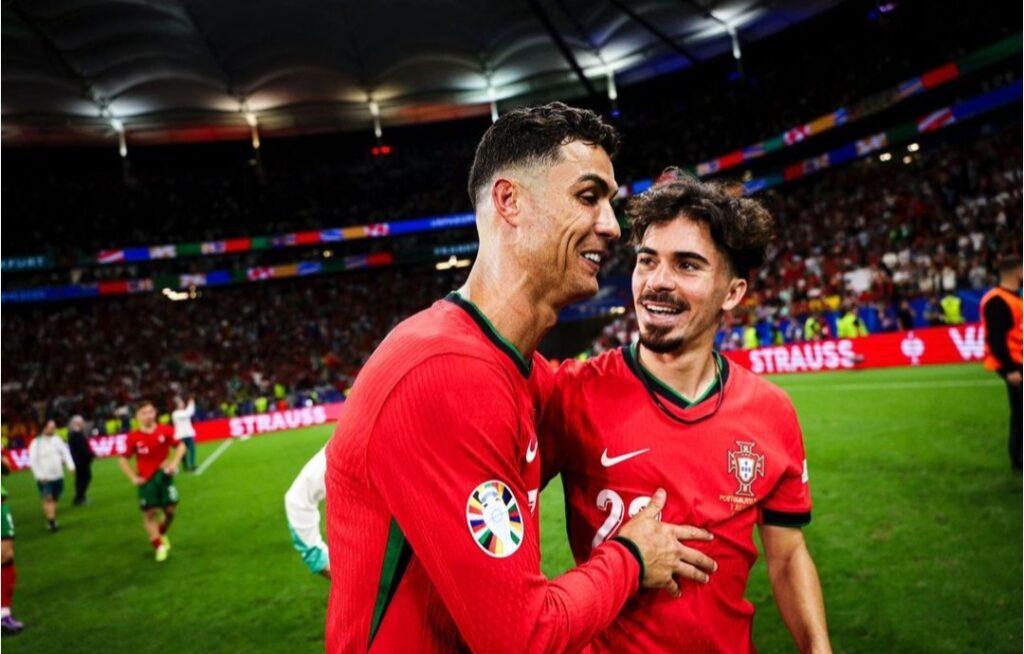 Penyerang Portugal Cristiano Ronaldo (foto: Ig timnas Portugal)