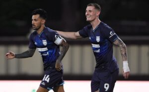 Stefano Lilipaly dan Leo Gaucho / twitter Borneo FC