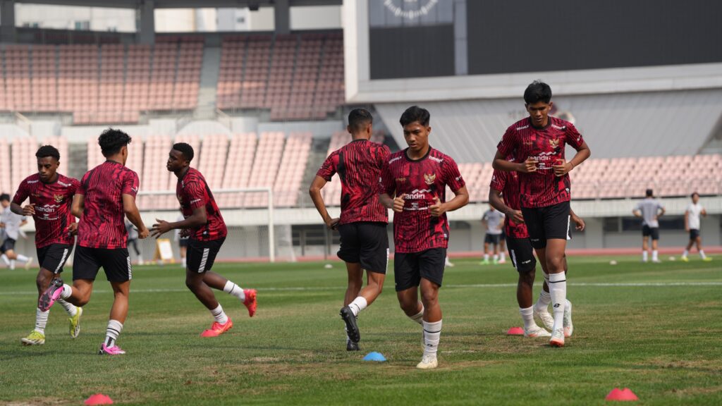 Pemain Timnas U-20 Indonesia fokus berlatih / PSSI 