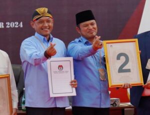 Gubernur dan Wakil Gubernur Kaltim terpilih Rudy MAs'ud - Seno Aji