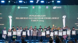 Bandar Udara Internasional Sultan Aji Muhammad Sulaiman (SAMS) Sepinggan Balikpapan lagi-lagi menunjukkan dirinya sebagai salah satu bandara paling sehat di Indonesia