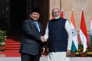 Presiden Prabowo Subianto, bersama Perdana Menteri India, Narendra Modi / twitter Prabowo