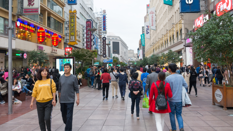 Populasi China Turun