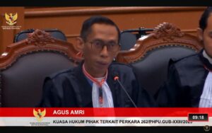 Ketua Tim Kuasa Hukum paslon Rudy-Seno, Agus Amri / YouTube