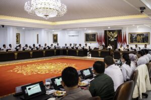 Sidang Kabinet Paripurna di Kantor Presiden Istana Kepresidenan Jakarta, Rabu 6 November 2024 / Sekkab