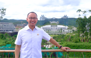 Wakil Ketua MPR RI Eddy Soeparno saat berad di IKN / MPR