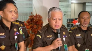 Kepala Pusat Penerangan Hukum (Kapuspenkum) Kejaksaan Agung (Kejagung), Harli Siregar. (Suara.com/Faqih)