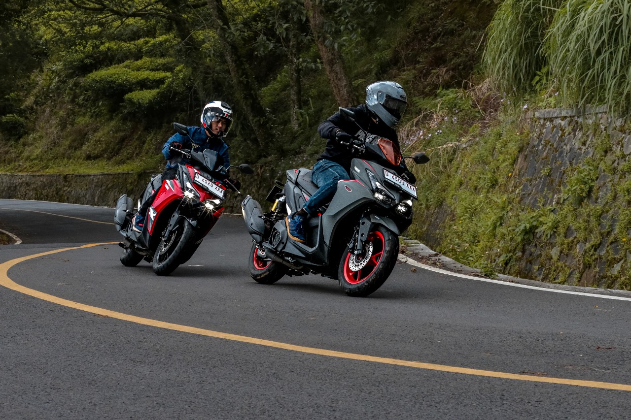 Yamaha AEROX ALPHA bisa jadi pilihan paling pas dengan mengusung konsep Super Sport Scooter.
