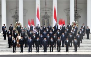 Pelantikan Menteri Kabinet Merah Putih, Istana Negera Jakarta, Senin 21 Oktober 2024 / Sekkab
