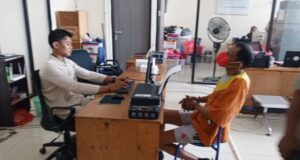 Tersangka pengedar narkoba yang diamankan