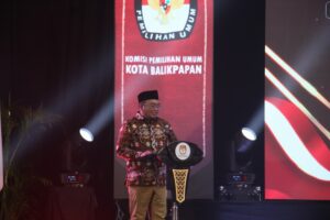 Ketua KPU Kota Balikpapan Prakoso Yudho Lelono
