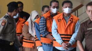 Para tersangka suap infrastuktur di OKU yang terjaring OTT KPK / suara