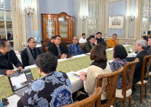 Tim Kementerian Hukum menggelar rapat persiapan dengan Kedutaan Besar Indonesia di Roma Italia / Kemenkum