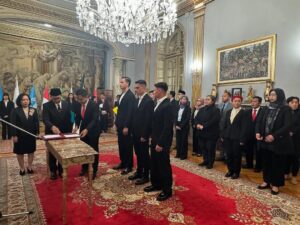 Pengambilan Sumpah WNI Emil Audero Mulyadi, Joey Mathijs Pelupessy, dan Dean Ruben James / IG Yadi Hendriana