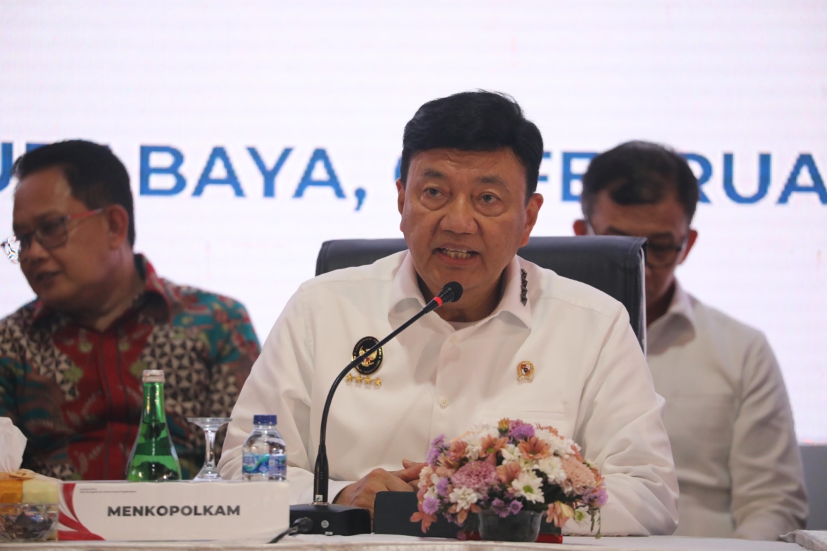 Menteri Koordinator Bidang Politik, Hukum, dan Keamanan (Menko Polhukam) Budi Gunawan / Kemenko