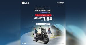 Yamaha membuka program order online dengaYamaha membuka program order online GEAR ULTIMA dengan kuota terbatas di Blibli.