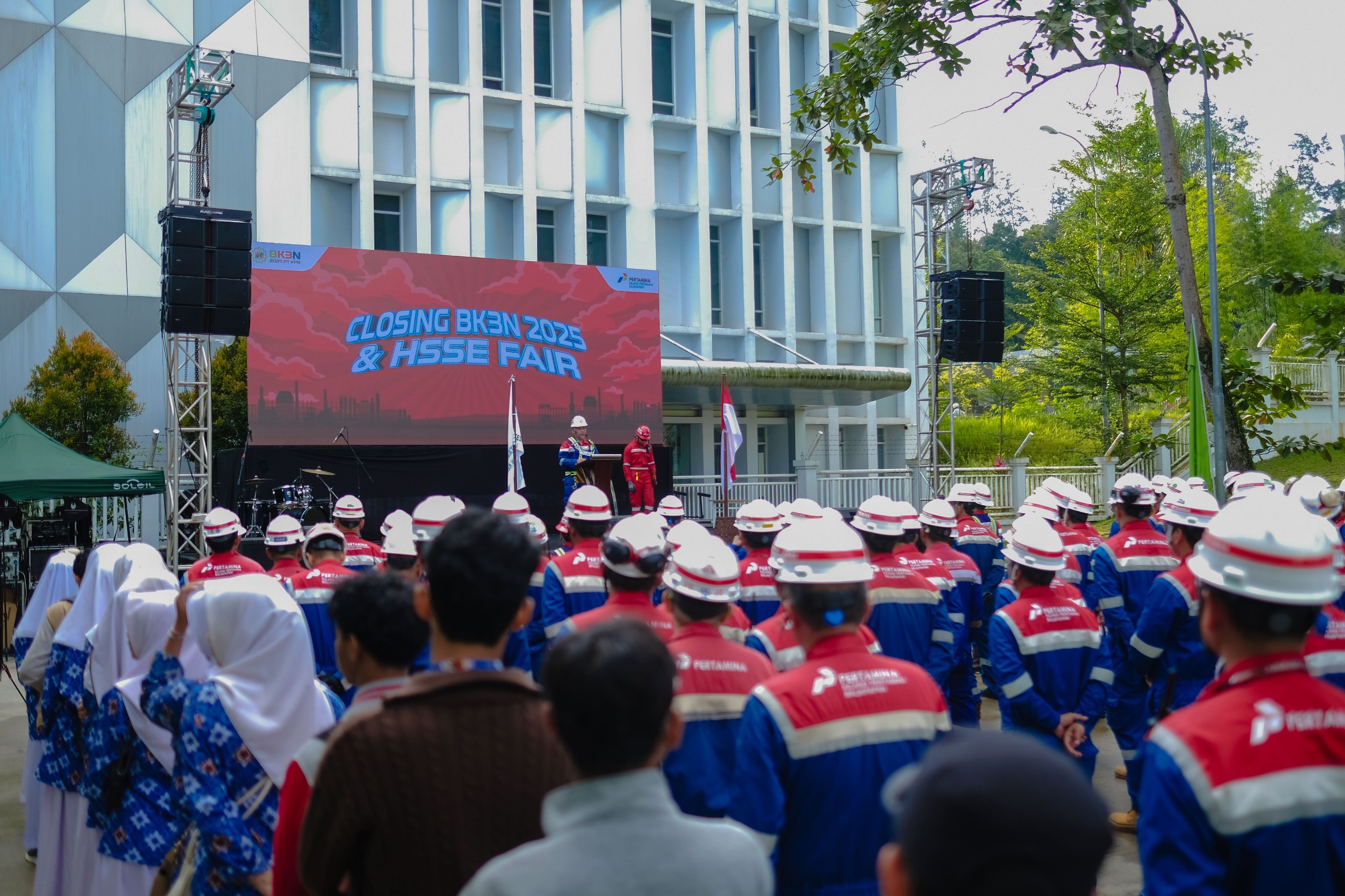 PT Kilang Pertamina Balikpapan (PT KPB) resmi menutup rangkaian kegiatan Bulan Keselamatan dan Kesehatan Kerja (K3) Nasional 2025 pada Jumat (28/2).