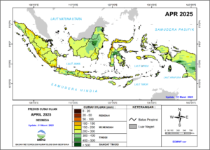 Perkiraan hujan / BMKG