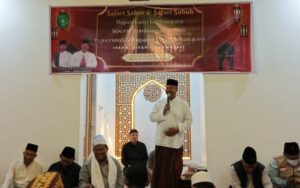 Bupati Kukar Edi Damansyah saat menggelar Safari Subuh