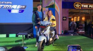 Yamaha GEAR ULTIMA, yang resmi meluncur di Summarecon Mall Bandung, Jumat (7/3).