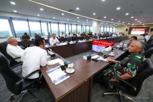 Rapat Forum Koordinasi Daerah (Forkopimda) (Kaltim) yang dilaksanakan di Kantor Otorita IKN, pada Rabu (16/04/2025). / Otorita IKN