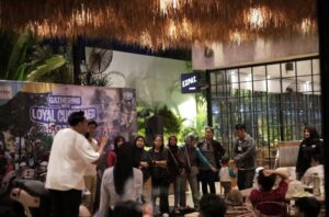 Yamaha Kaltim mengadakan Gathering loyal customer Fazzio, Minggu (27/4/25) sore di Café Tigris.