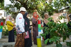 PT Kilang Pertamina Internasional (KPI) Unit Balikpapan menggelar pelatihan pengelolaan sampah, Selasa (9/4/2025).
