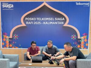 Momen Ramadan dan Idulfitri 1446 H jadi berkah tersendiri untuk Telkomsel, selama periode RAFI 2025 berlangsung