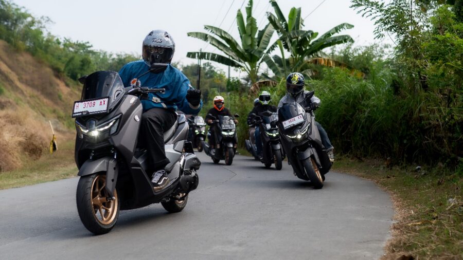 Yamaha menggelar event spesial bertajuk "NMAX Experience: Ride A Decade".