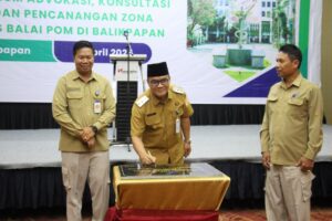 Forum Advokasi, Konsultasi Publik, dan Pencanangan Zona Integritas yang digelar Balai Besar Pengawas Obat dan Makanan (BBPOM) Balikpapan